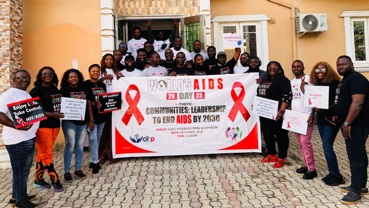Empowering Communities to take the Lead to End AIDS by 2030: CIHP’s World AIDS Day Impact across Project States.